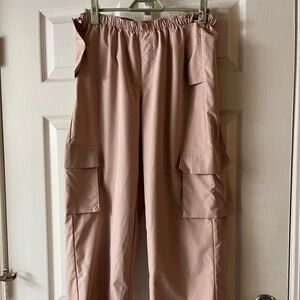 Zoe by Zoe + Phoebe Light Pink Cargo Pants